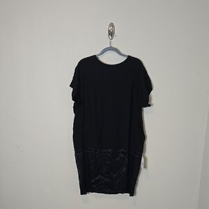 NWT Universal Standard Black Avenir Double Luxe Shift Dress Size 14-16